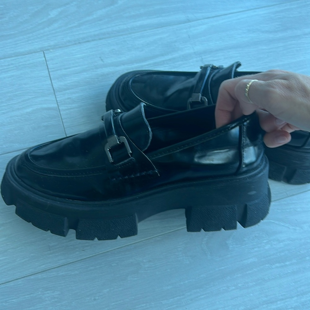Steve Madden platform loafers